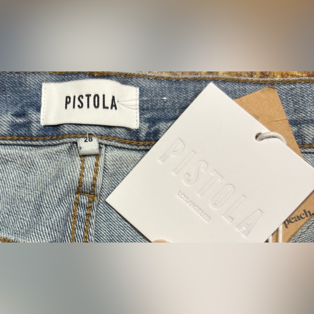 NWT‎ Pistola Bobbie High Rise Wide Leg Jean - Picture 5 of 5